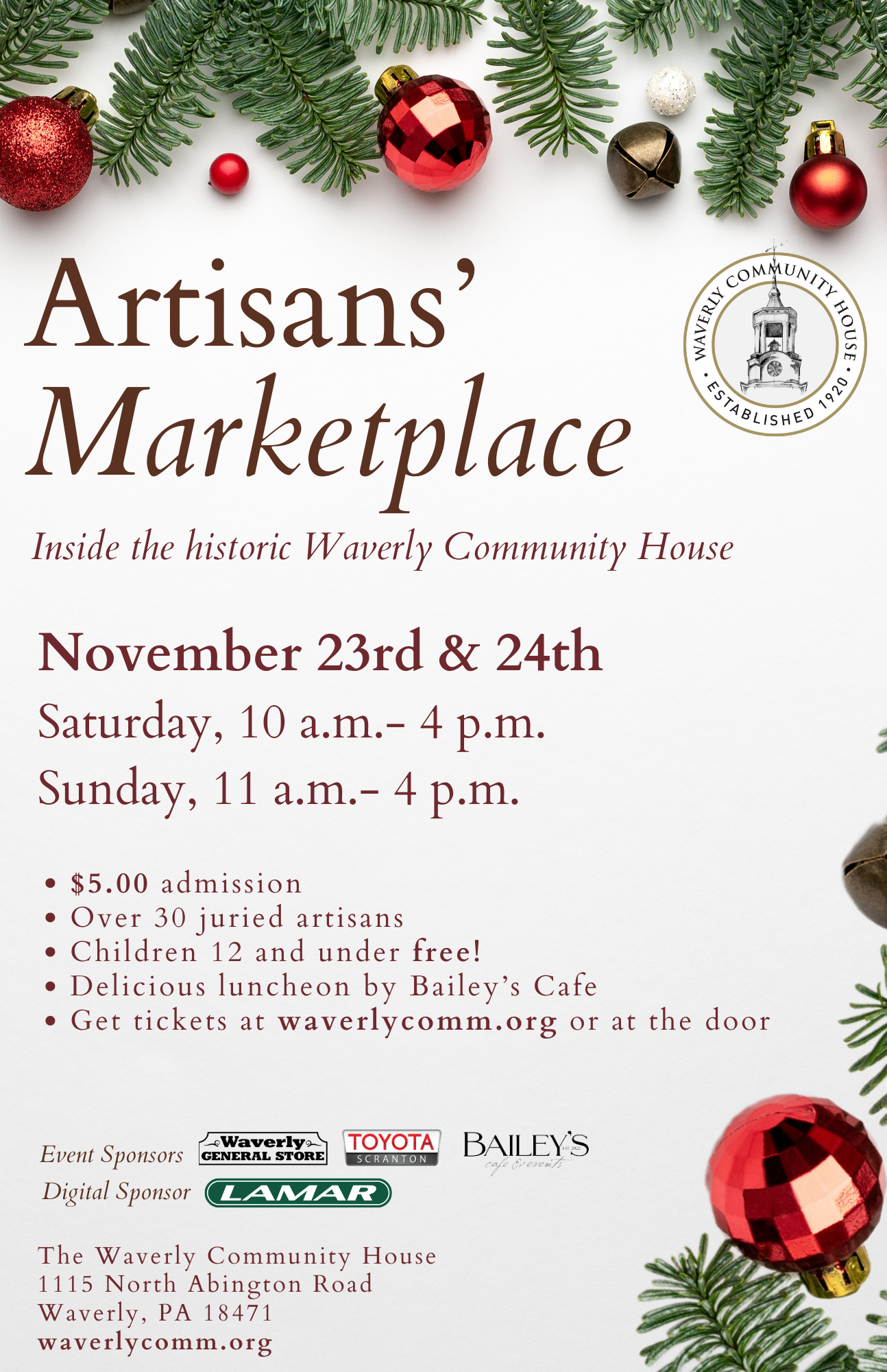 2024 Artisans' Marketplace