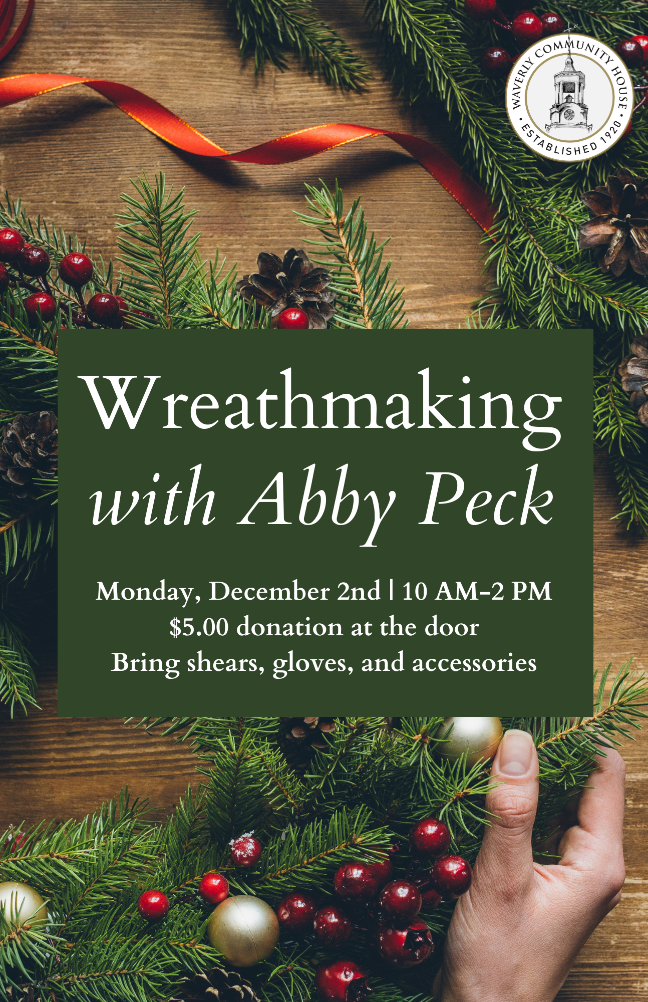 WREATHMAKING WITH ABBY PECK